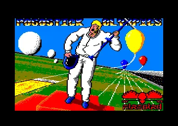 Pogostick Olympics (UK) (1987) screen shot title